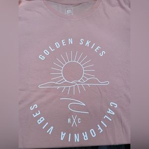 Ripcurl Xl t shirt pink